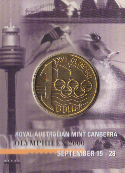 2000 C Australia $1 (Olymphilex) K000143